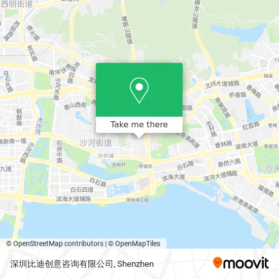 深圳比迪创意咨询有限公司 map