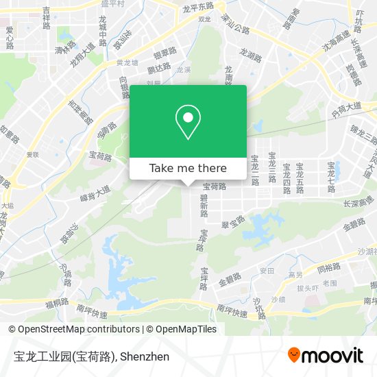 宝龙工业园(宝荷路) map