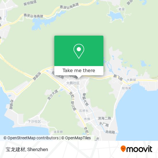 宝龙建材 map