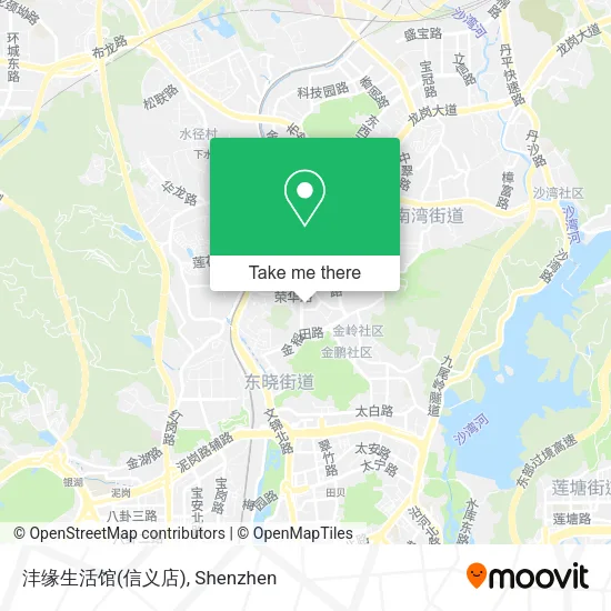 沣缘生活馆(信义店) map