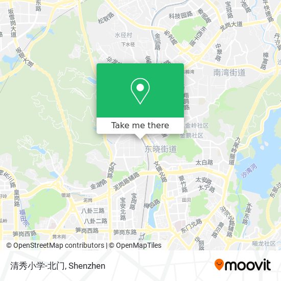清秀小学-北门 map