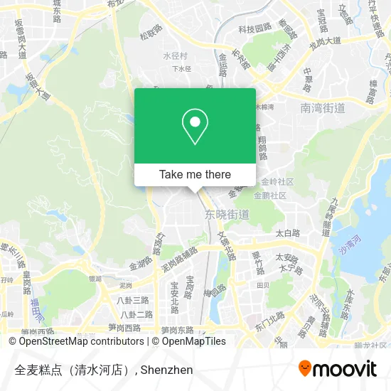 全麦糕点（清水河店） map