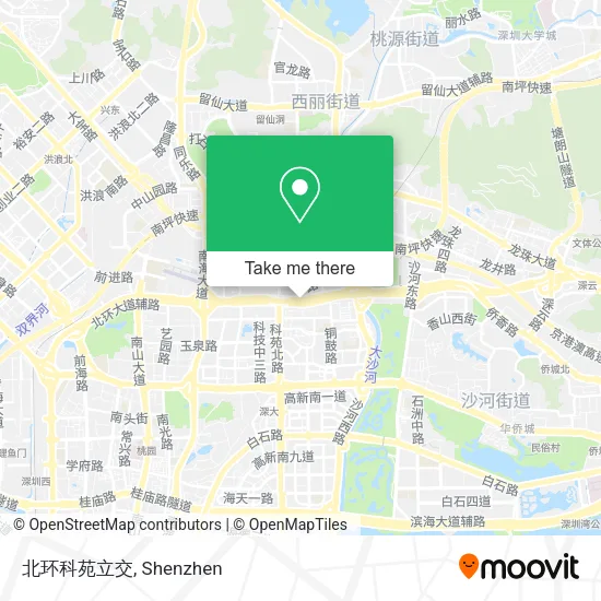 北环科苑立交 map