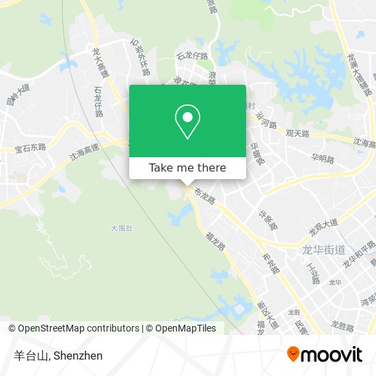 羊台山 map