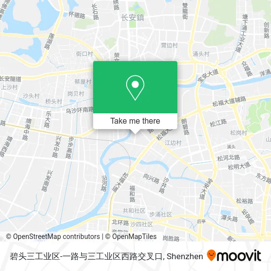 碧头三工业区-一路与三工业区西路交叉口 map