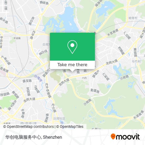 华创电脑服务中心 map