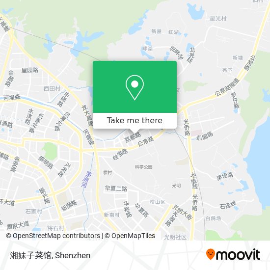湘妹子菜馆 map