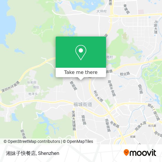 湘妹子快餐店 map