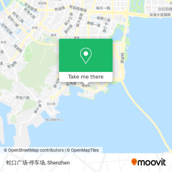 蛇口广场-停车场 map