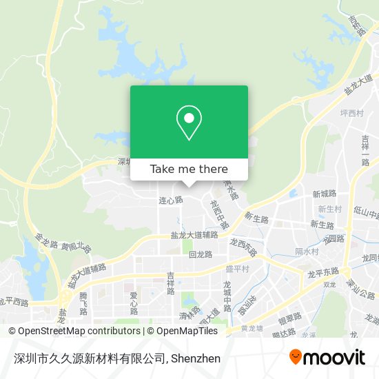 深圳市久久源新材料有限公司 map