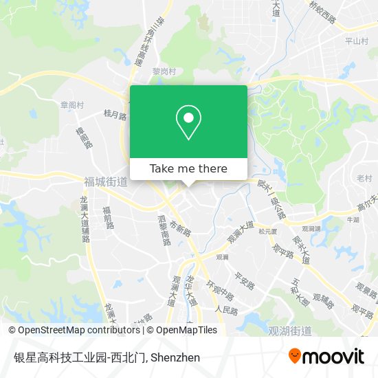 银星高科技工业园-西北门 map