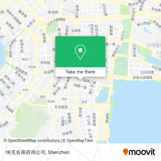 纳克名南咨询公司 map