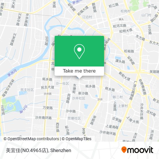 美宜佳(NO.4965店) map