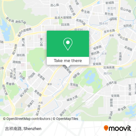 吉祥南路 map