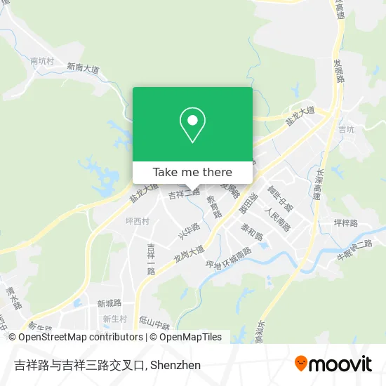 吉祥路与吉祥三路交叉口 map