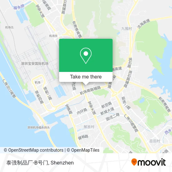 泰强制品厂-B号门 map