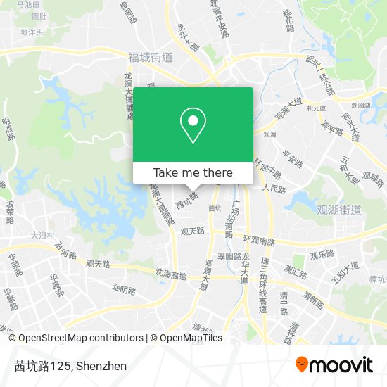 茜坑路125 map