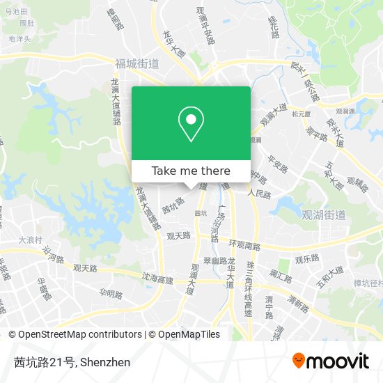 茜坑路21号 map
