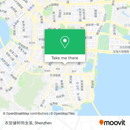 衣皆缘时尚女装 map