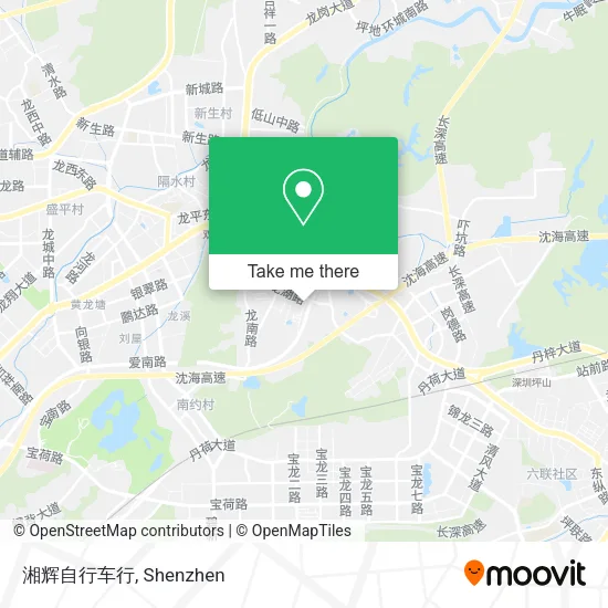 湘辉自行车行 map