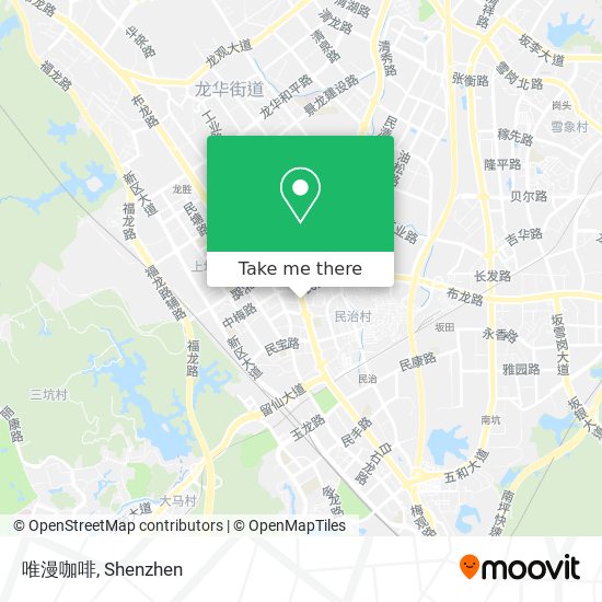唯漫咖啡 map