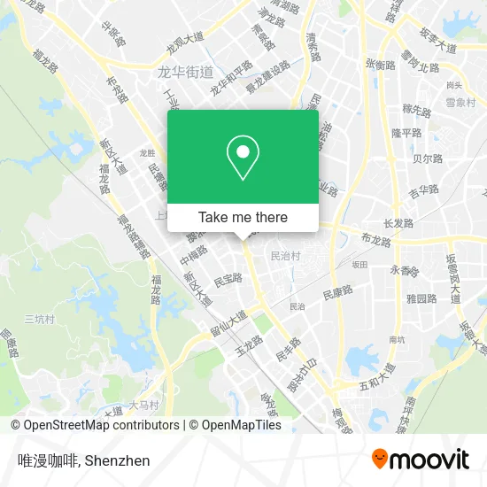 唯漫咖啡 map
