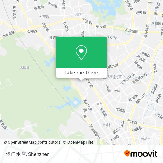 澳门水店 map