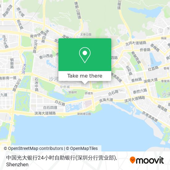 中国光大银行24小时自助银行(深圳分行营业部) map