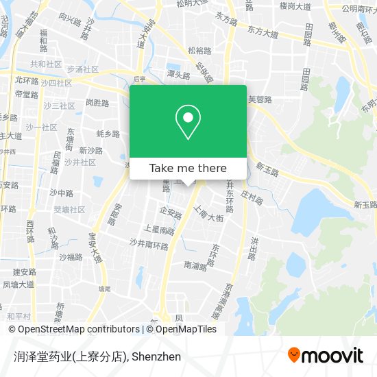 润泽堂药业(上寮分店) map