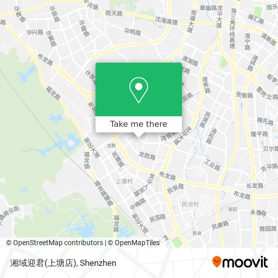 湘域迎君(上塘店) map