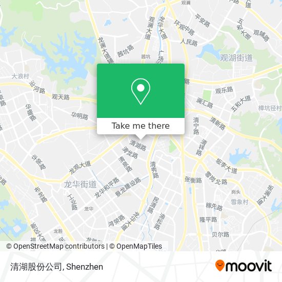 清湖股份公司 map