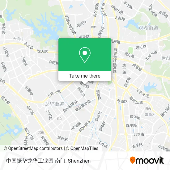 中国振华龙华工业园-南门 map