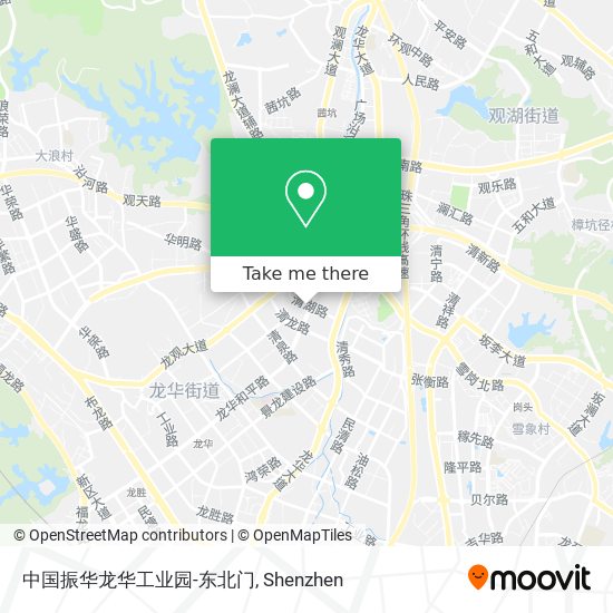 中国振华龙华工业园-东北门 map