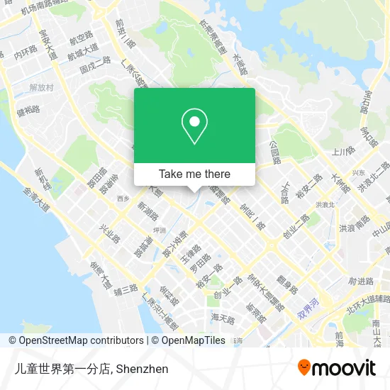 儿童世界第一分店 map