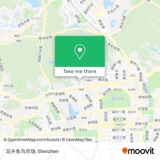花卉鱼鸟市场 map