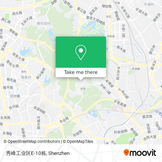 秀峰工业区E-10栋 map