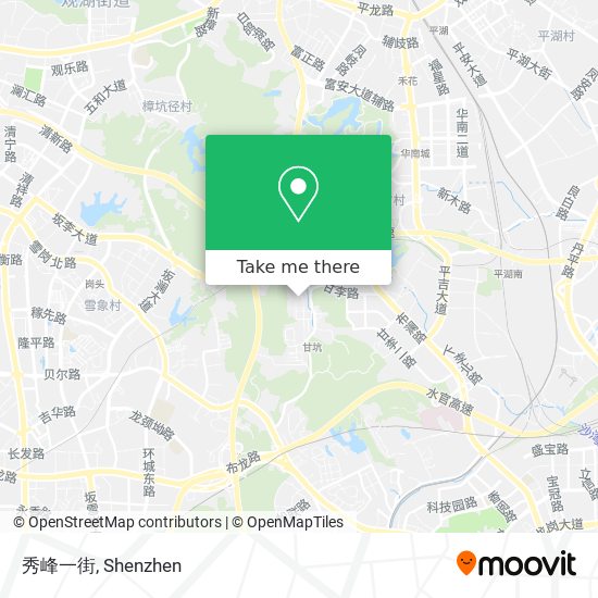 秀峰一街 map