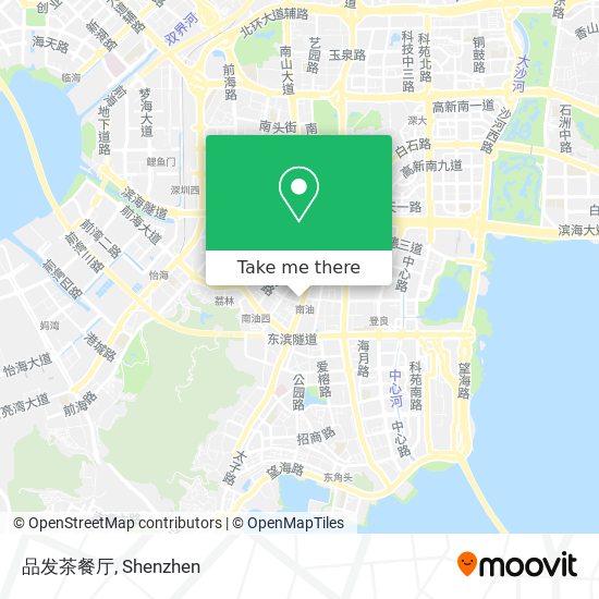 品发茶餐厅 map