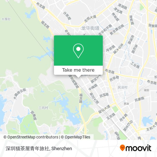 深圳猫茶屋青年旅社 map