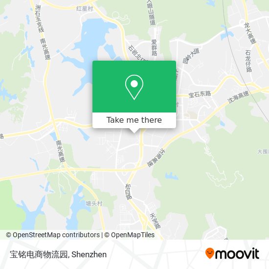宝铭电商物流园 map