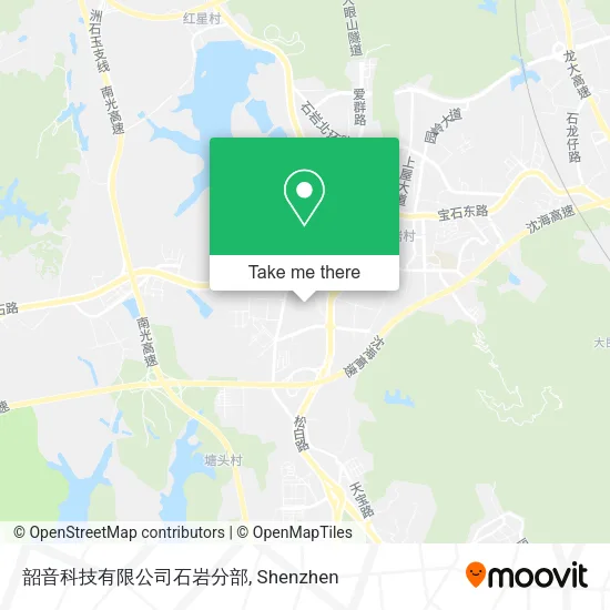 韶音科技有限公司石岩分部 map