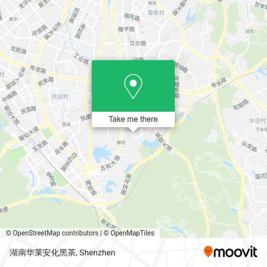 湖南华莱安化黑茶 map