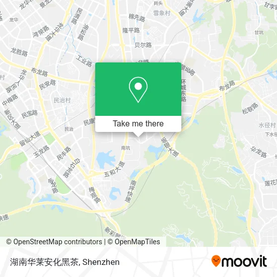 湖南华莱安化黑茶 map