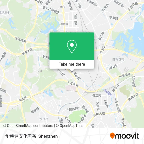 华莱健安化黑茶 map