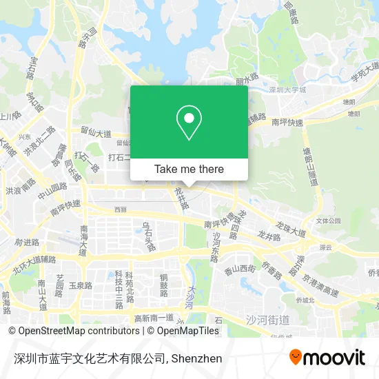 深圳市蓝宇文化艺术有限公司 map