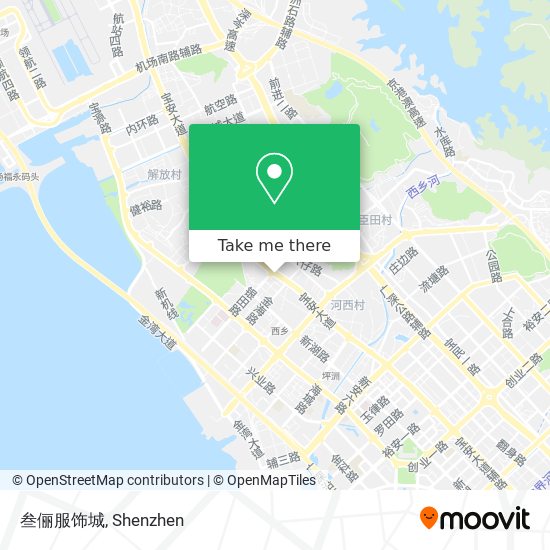 叁俪服饰城 map
