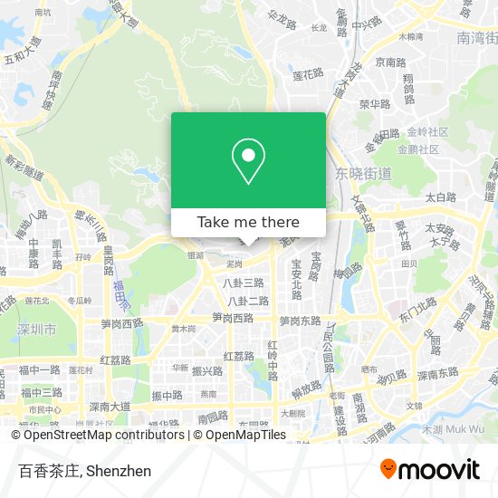 百香茶庄 map