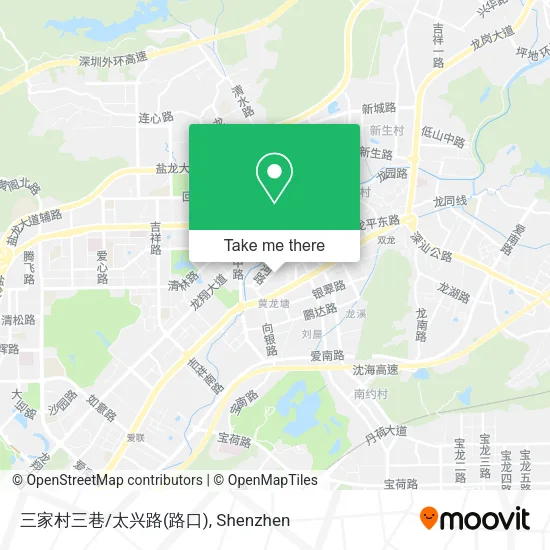 三家村三巷/太兴路(路口) map