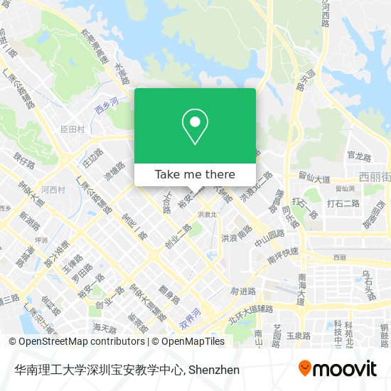 华南理工大学深圳宝安教学中心 map