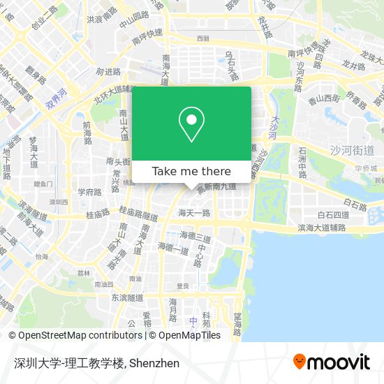 深圳大学-理工教学楼 map